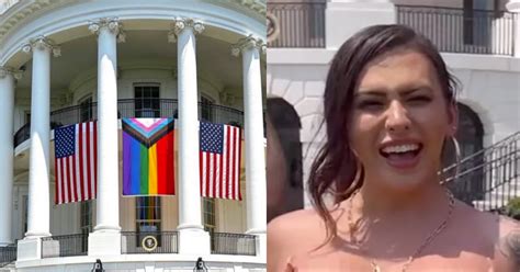 flasher white house|white house transgender influencers.